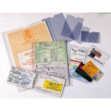 FUNDA PORTACARNET FOLIO 230X330  C/100  pvc